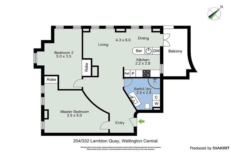 Photo of property in The Quay, 2/332b2 Lambton Quay, Wellington Central, Wellington, 6011