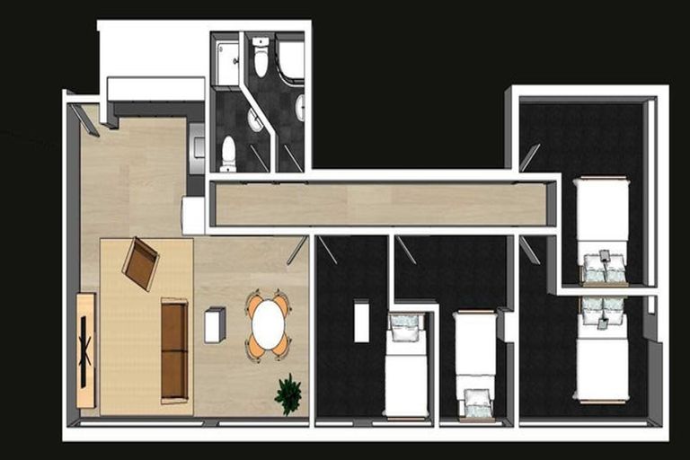 Photo of property in Quantum On Thorndon Quay, 2/163b Thorndon Quay, Pipitea, Wellington, 6011