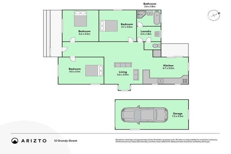 Photo of property in 12 Grundy Street, Mangapapa, Gisborne, 4010