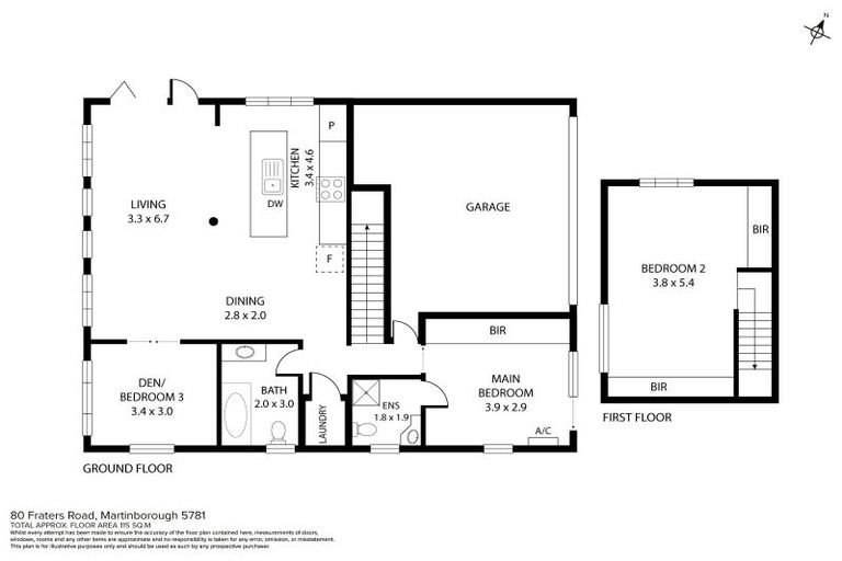 Photo of property in 80 Fraters Road, Martinborough, 5781