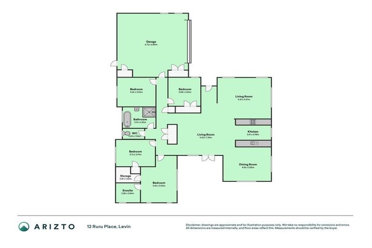 Photo of property in 12 Ruru Place, Levin, 5510