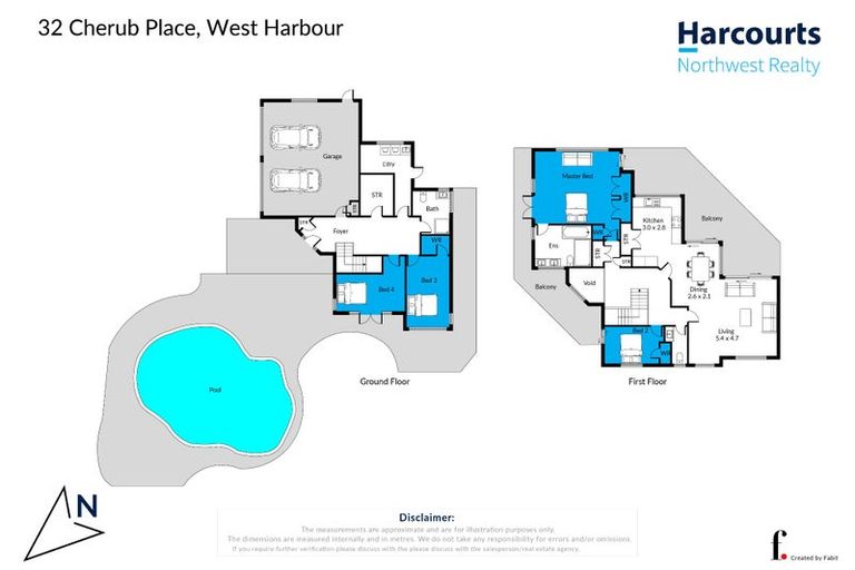 Photo of property in 32 Cherub Place, West Harbour, Auckland, 0618