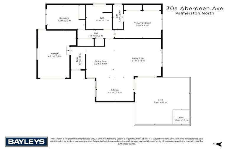 Photo of property in 30a Aberdeen Avenue, Takaro, Palmerston North, 4412