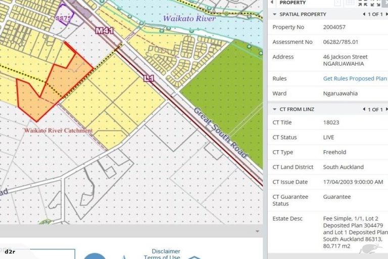 Photo of property in 46 Jackson Street, Ngaruawahia, 3720