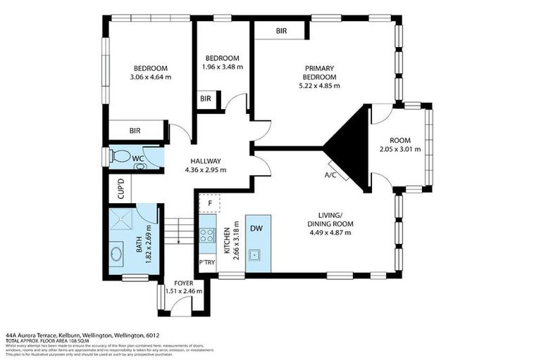 Photo of property in 44 Aurora Terrace, Kelburn, Wellington, 6012