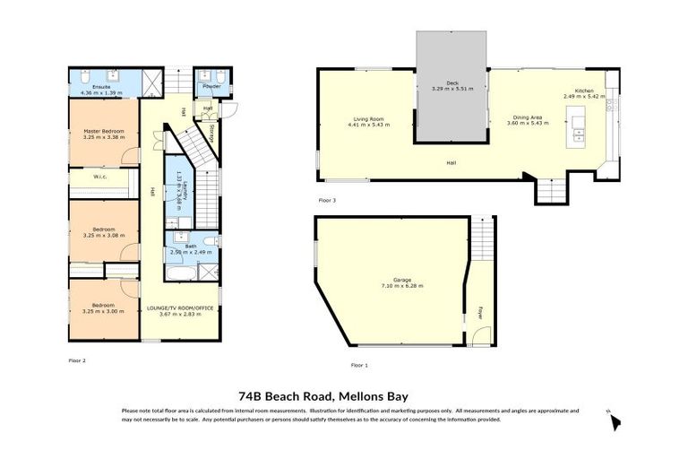 Photo of property in 74b Beach Road, Mellons Bay, Auckland, 2014