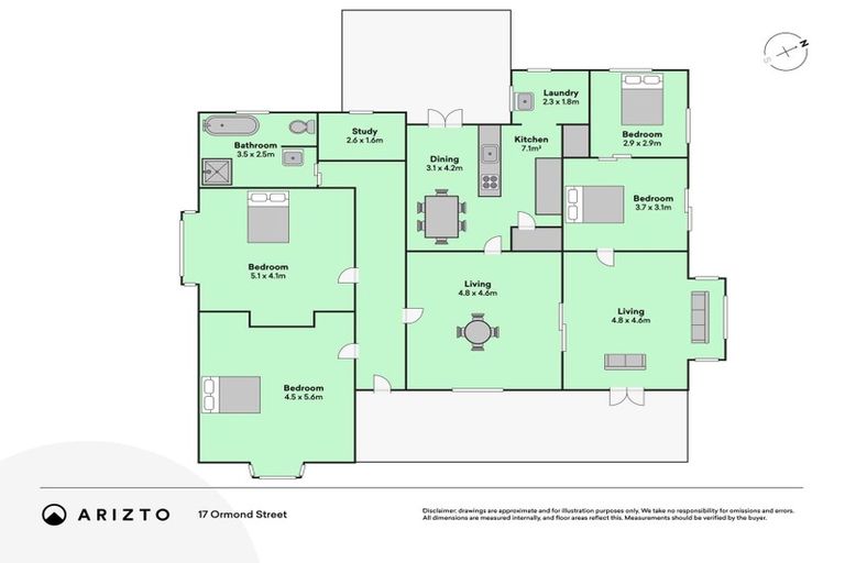 Photo of property in 17 Ormond Street, Woodville, 4920