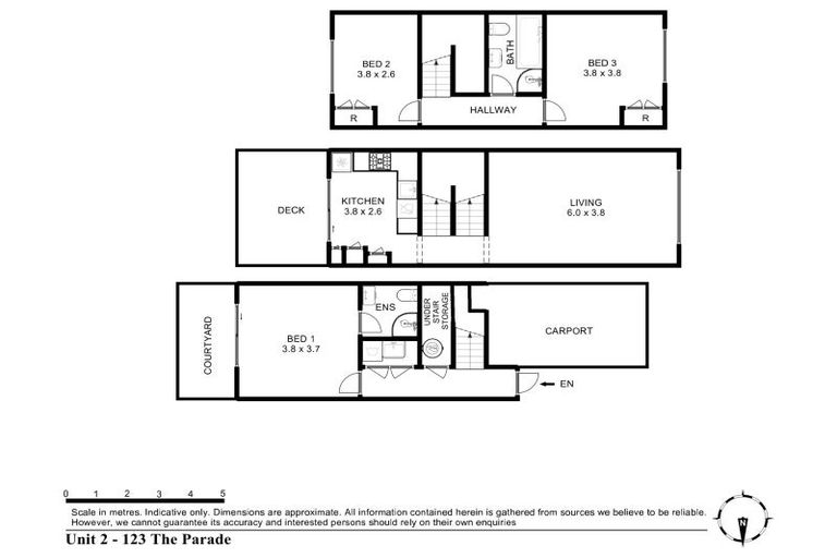 Photo of property in 2/123 The Parade, Island Bay, Wellington, 6023