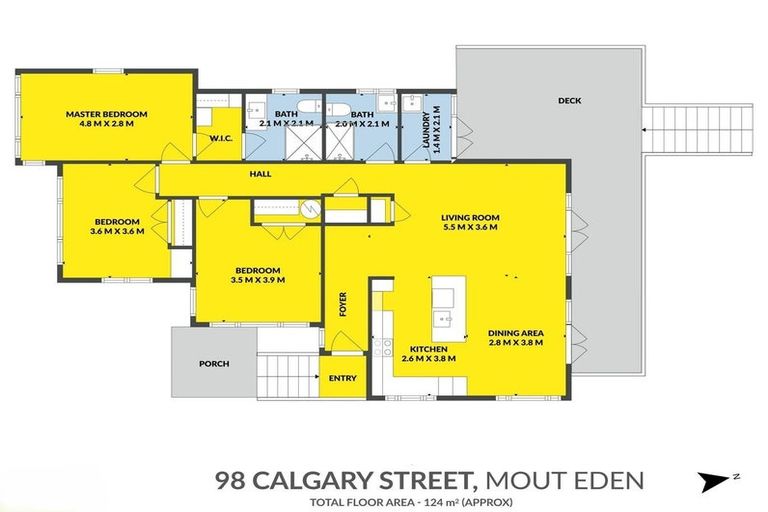 Photo of property in 98 Calgary Street, Mount Eden, Auckland, 1041