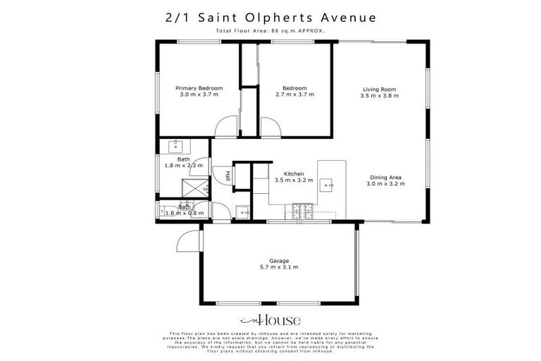 Photo of property in 1/1 Saint Olpherts Avenue, Hamilton East, Hamilton, 3216