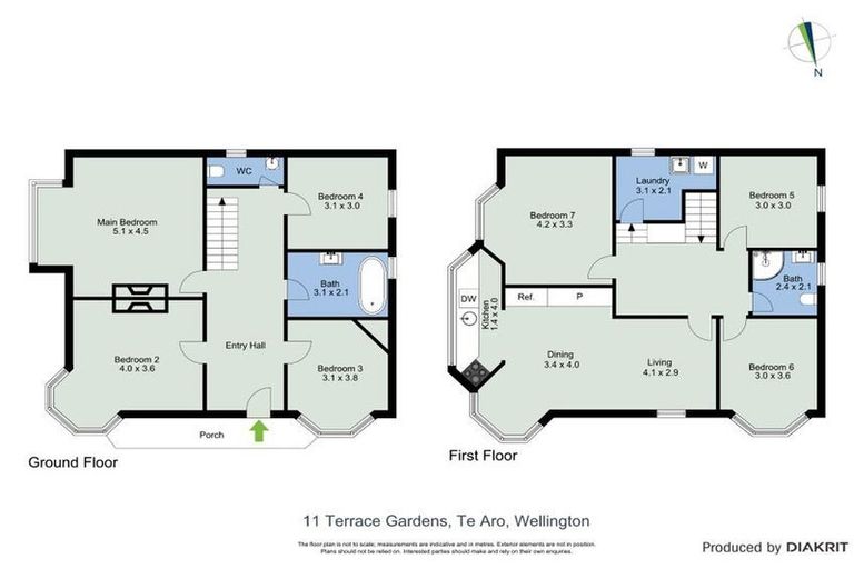 Photo of property in 11 Terrace Gardens, Te Aro, Wellington, 6011