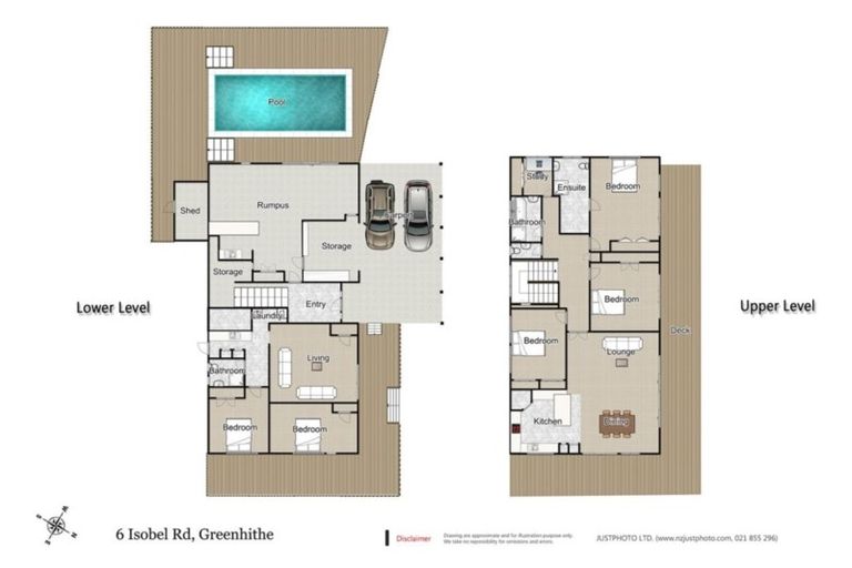 Photo of property in 6 Isobel Road, Greenhithe, Auckland, 0632