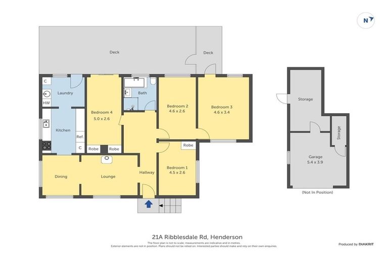 Photo of property in 21a Ribblesdale Road, Henderson, Auckland, 0612