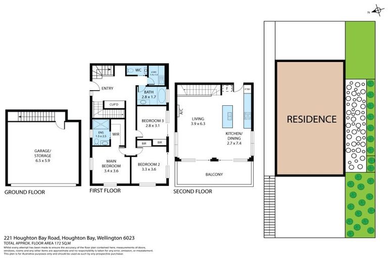 Photo of property in 221 Houghton Bay Road, Houghton Bay, Wellington, 6023