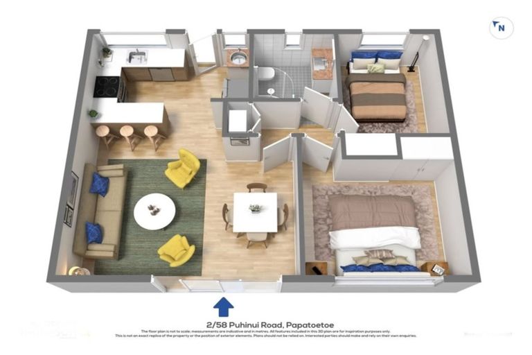 Photo of property in 2/58 Puhinui Road, Papatoetoe, Auckland, 2104