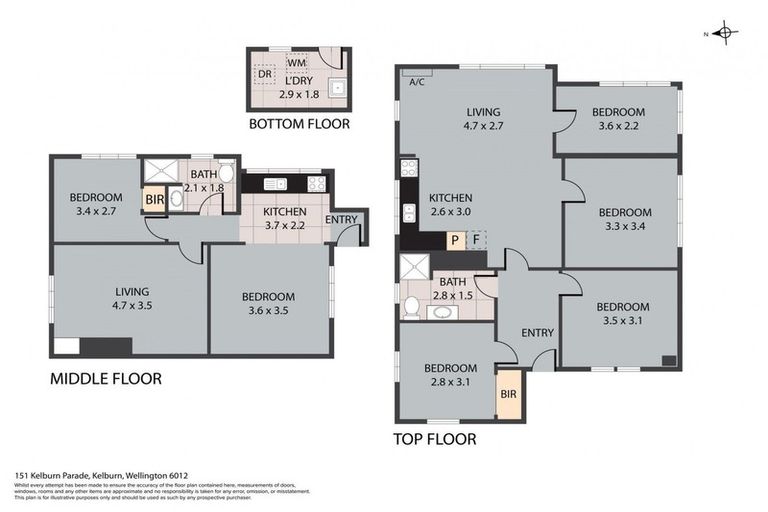 Photo of property in 151 Kelburn Parade, Kelburn, Wellington, 6012