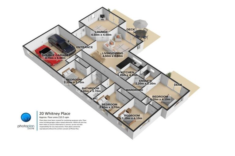 Photo of property in 20 Whitney Place, Rototuna North, Hamilton, 3210