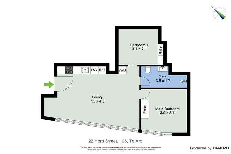 Photo of property in Chaffers Dock, 108/22 Herd Street, Te Aro, Wellington, 6011