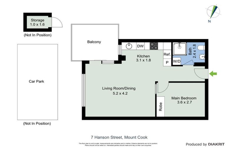 Photo of property in 1/7 Hanson Street, Mount Cook, Wellington, 6021