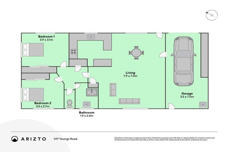 Photo of property in 1/17 Youngs Road, Papakura, 2110