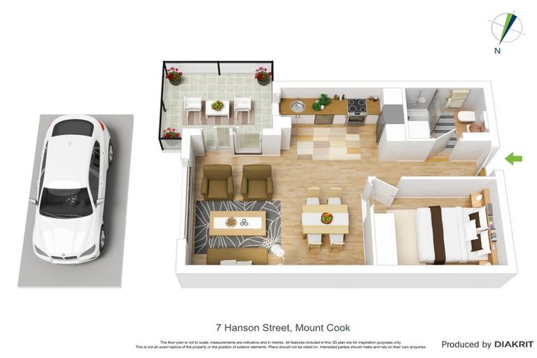 Photo of property in 1/7 Hanson Street, Mount Cook, Wellington, 6021