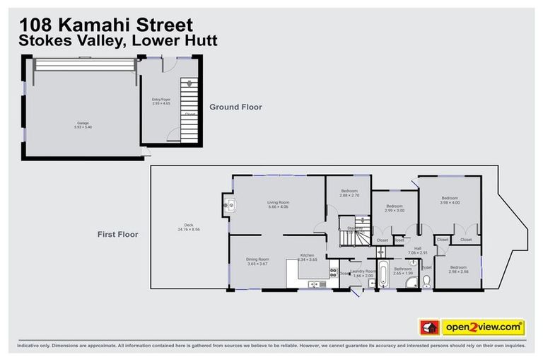 Photo of property in 108 Kamahi Street, Stokes Valley, Lower Hutt, 5019
