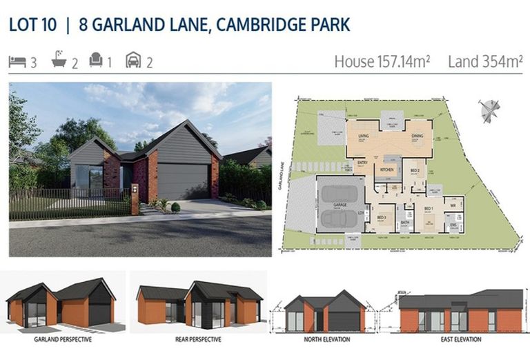 Photo of property in 4 Garland Lane, Leamington, Cambridge, 3432