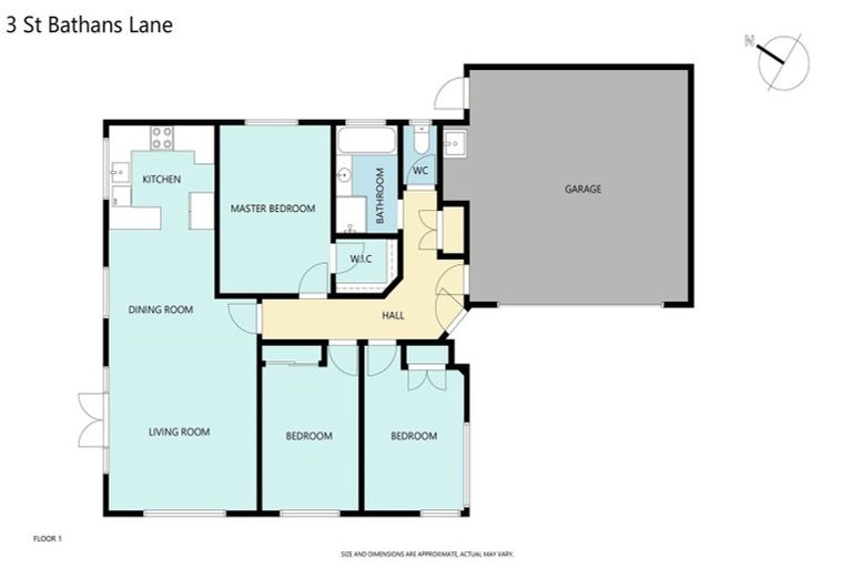 Property details for 3 Saint Bathans Lane, Papanui, Christchurch, 8053