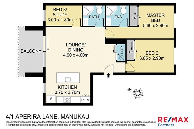 Photo of property in 4/1 Aperira Lane, Wiri, Auckland, 2104