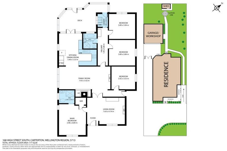 Photo of property in 168 High Street South, Carterton, 5713