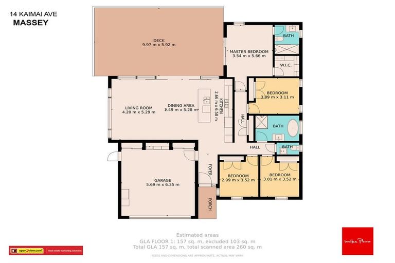 Photo of property in 14 Kaimai Avenue, Massey, Auckland, 0614