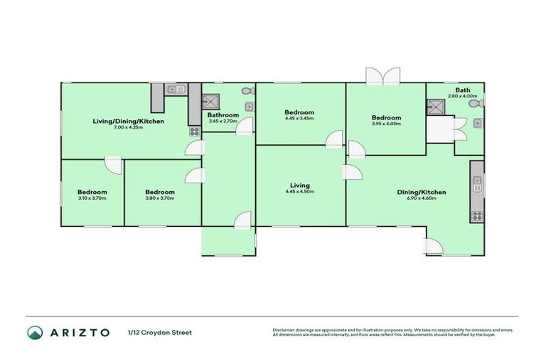 Photo of property in 1/12 Croydon Street, Sydenham, Christchurch, 8023