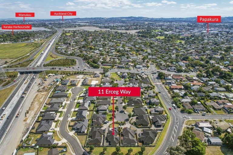 Photo of property in 11 Erceg Way, Rosehill, Papakura, 2113