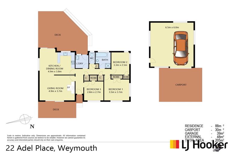 Photo of property in 22 Adel Place, Weymouth, Auckland, 2103