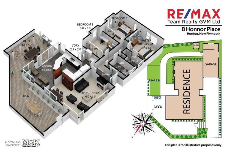 Photo of property in 8 Honnor Place, Hurdon, New Plymouth, 4310