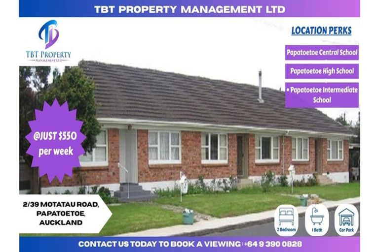 Photo of property in 2/39 Motatau Road, Papatoetoe, Auckland, 2025