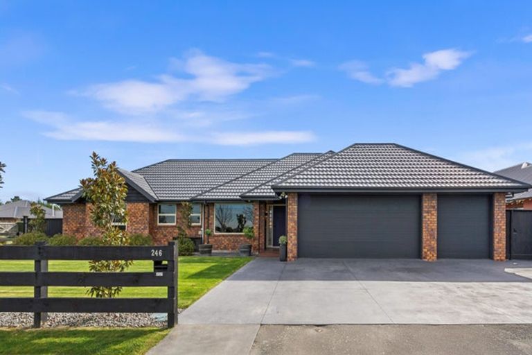 Photo of property in 246 Brookside Road, Rolleston, 7614
