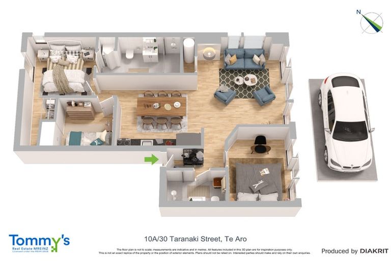 Photo of property in Elevate, 10/30a Taranaki Street, Te Aro, Wellington, 6011