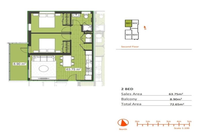 Photo of property in 201/36c Greenslade Crescent, Northcote, Auckland, 0627