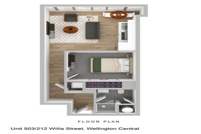 Photo of property in 503/212 Willis Street, Te Aro, Wellington, 6011