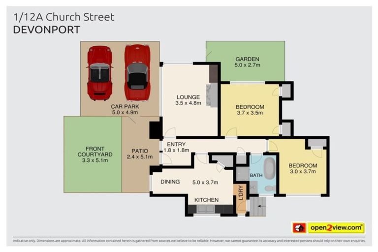 Photo of property in 1/12a Church Street, Devonport, Auckland, 0624