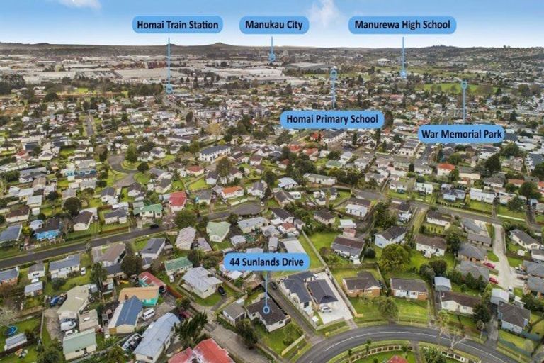 Photo of property in 44 Sunlands Drive, Manurewa, Auckland, 2102