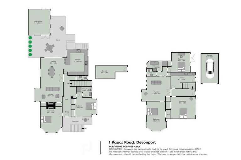 Photo of property in 1 Kapai Road, Devonport, Auckland, 0624