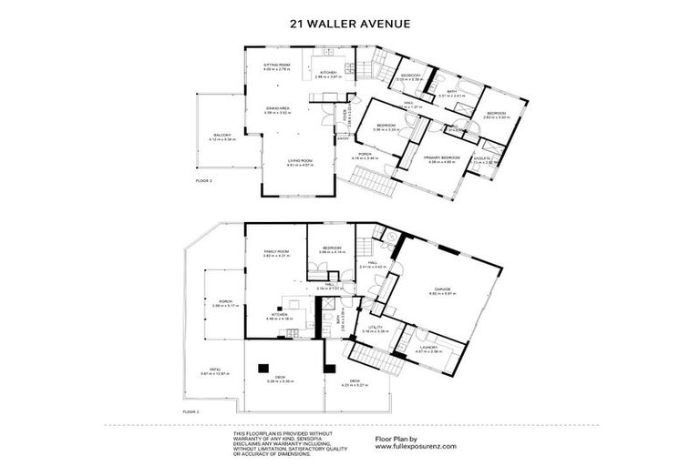 Photo of property in 21 Waller Avenue, Bucklands Beach, Auckland, 2012