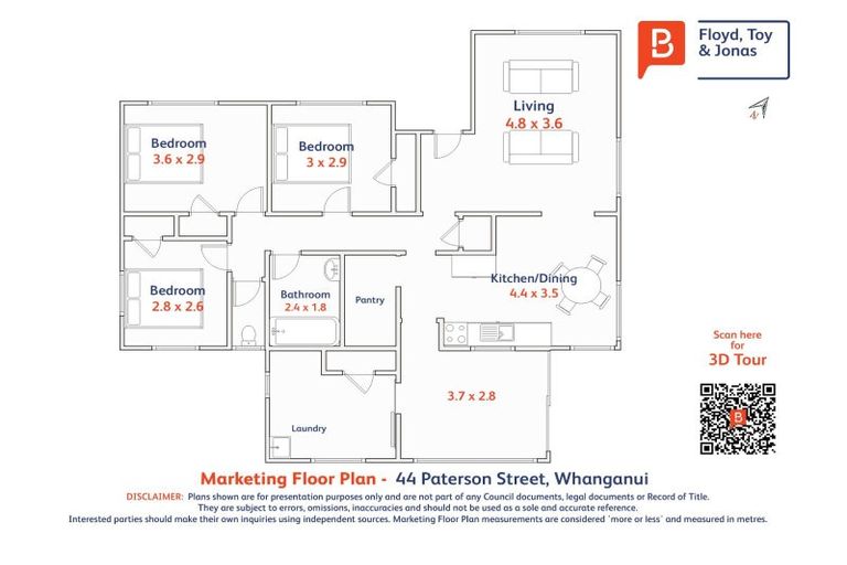 Photo of property in 44 Paterson Street, Aramoho, Whanganui, 4500