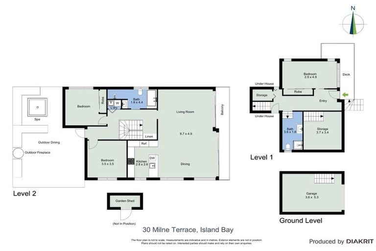 Photo of property in 30 Milne Terrace, Island Bay, Wellington, 6023