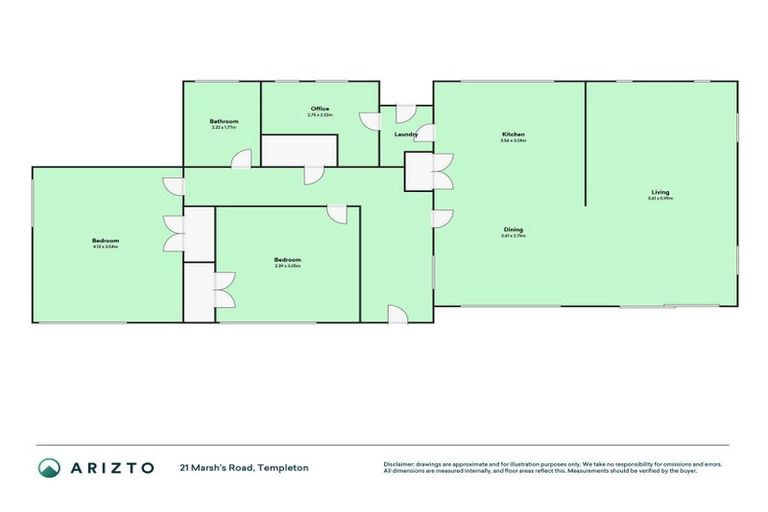 Photo of property in 21 Marshs Road, Templeton, Christchurch, 8042