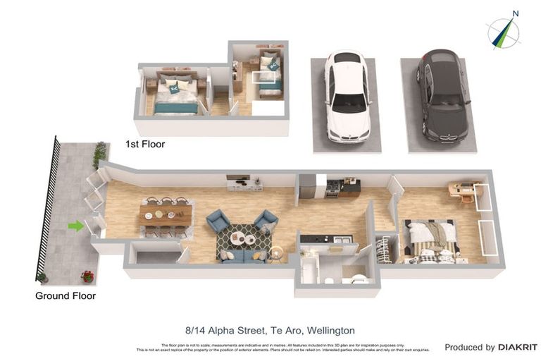 Photo of property in 8/14 Alpha Street, Te Aro, Wellington, 6011