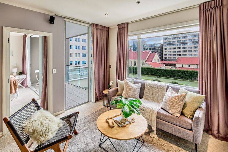 Photo of property in Sanctum Apartments, 34/10b Ebor Street, Te Aro, Wellington, 6011