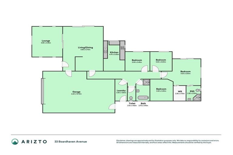 Photo of property in 33 Broadhaven Avenue, Parklands, Christchurch, 8083